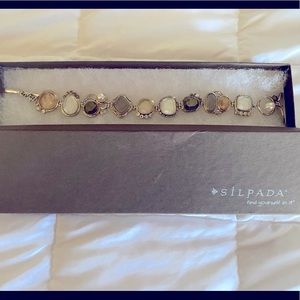 Neutral Stone Silpada Toggle Bracelet
